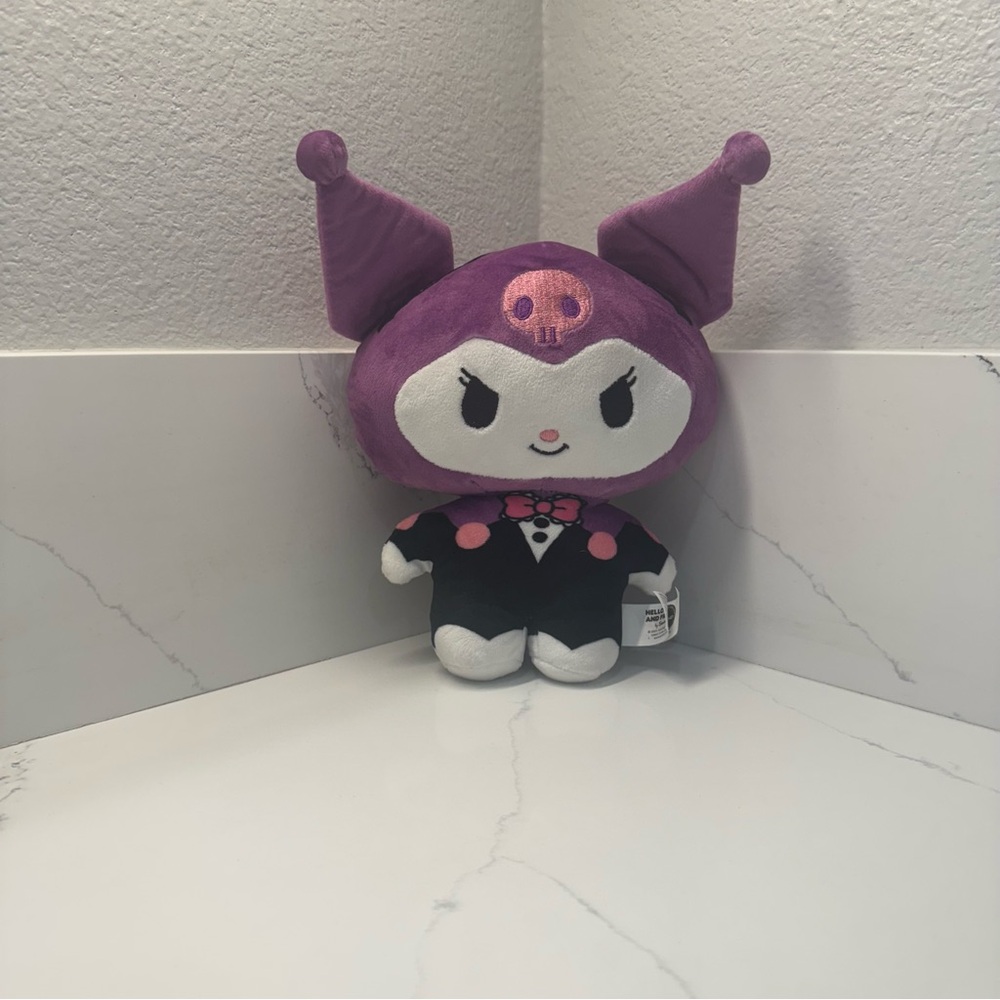 Sanrio **HELLO KITTY VAMPIRE KUROMI** 8" PLUSH** Halloween